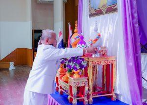 พิธีถวายพระพรชัยมงคล เนื่องในโอกาสพระราชพิธีมหามงคลเฉลิมพระชนมพรรษา ๔ รอบ สมเด็จพระนางเจ้าสุทิดา พัชรสุธาพิมลลักษณ พระบรมราชินี